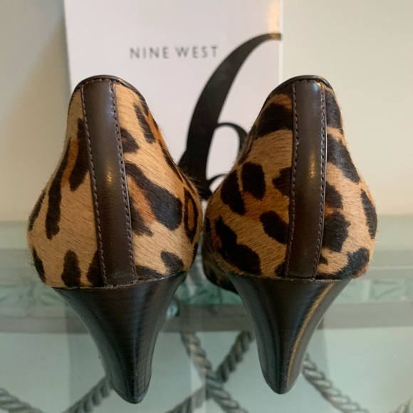 ❌SOLD❌ Nine West Cheetah Print Wedges - Picture 5 of 7